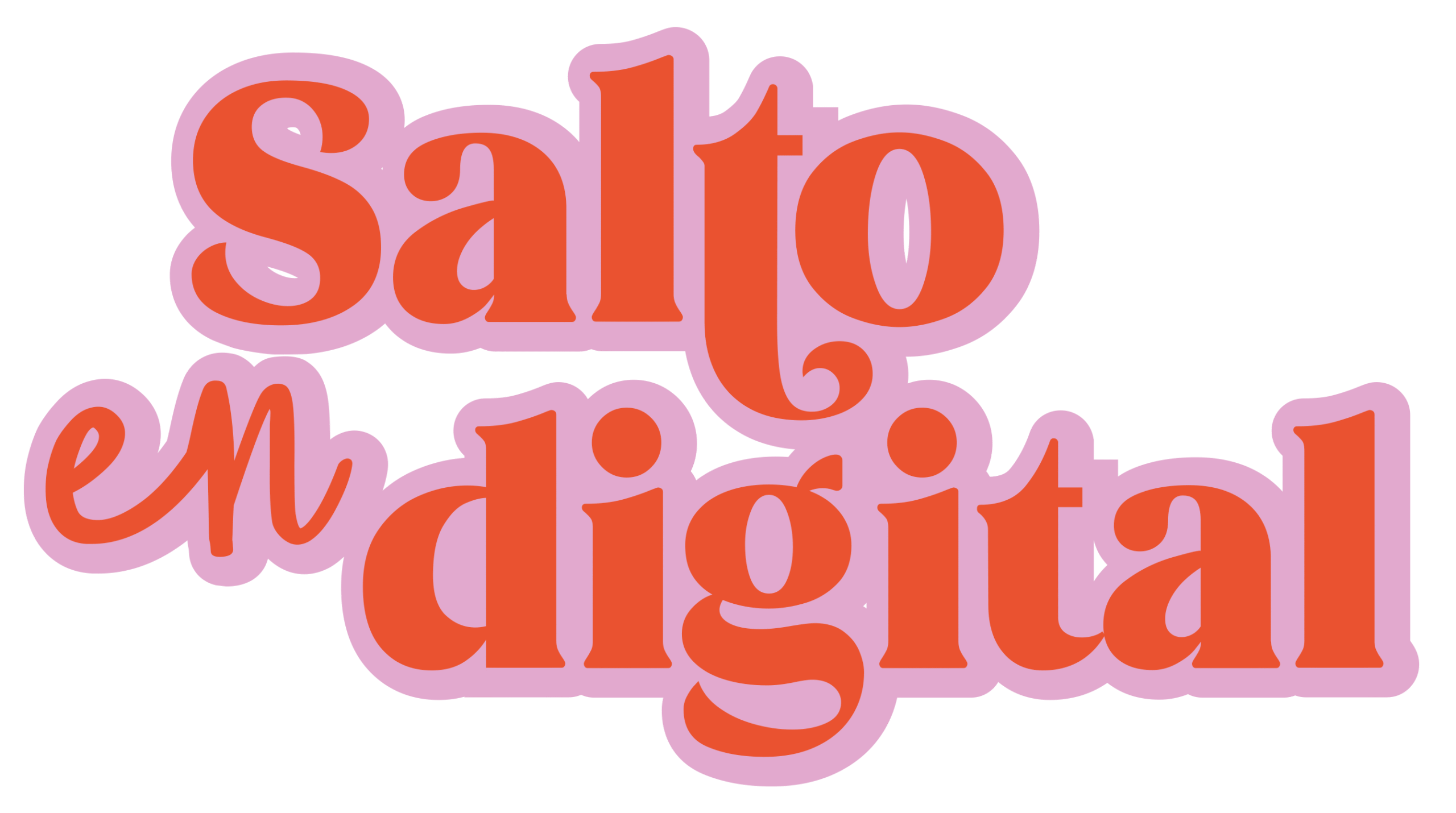 Logo Salto en Digital Agencia de comunicación estrategica content design para marcas pymes y tiendas online