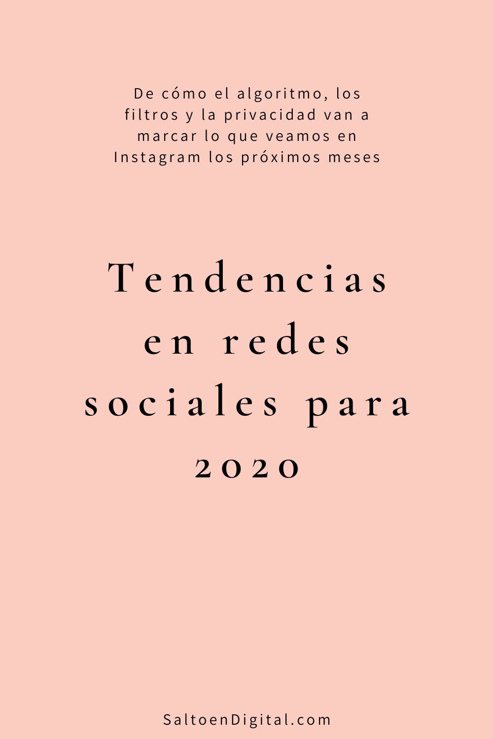 Tendencias en Redes Sociales para 2020