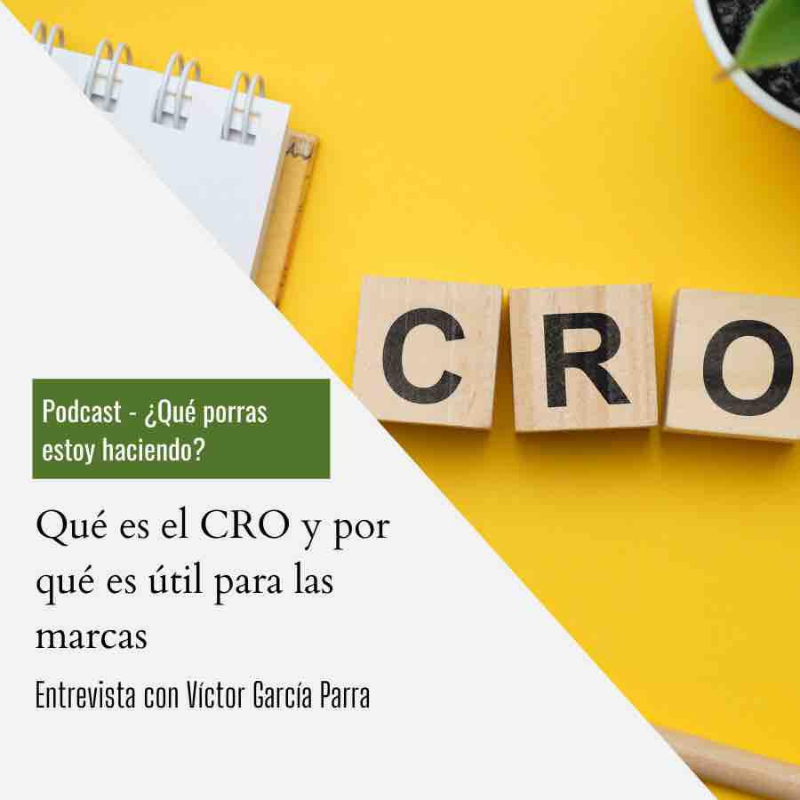 entrevista con victor garcia parra - qué es el CRO