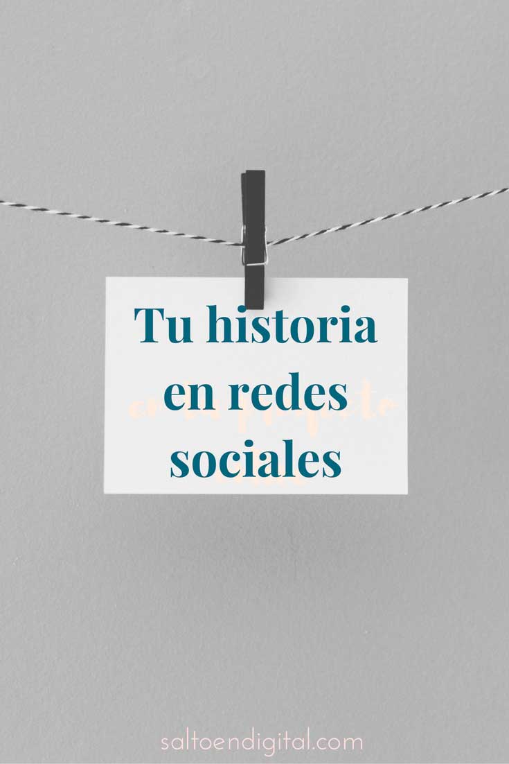 tu historia en redes sociales